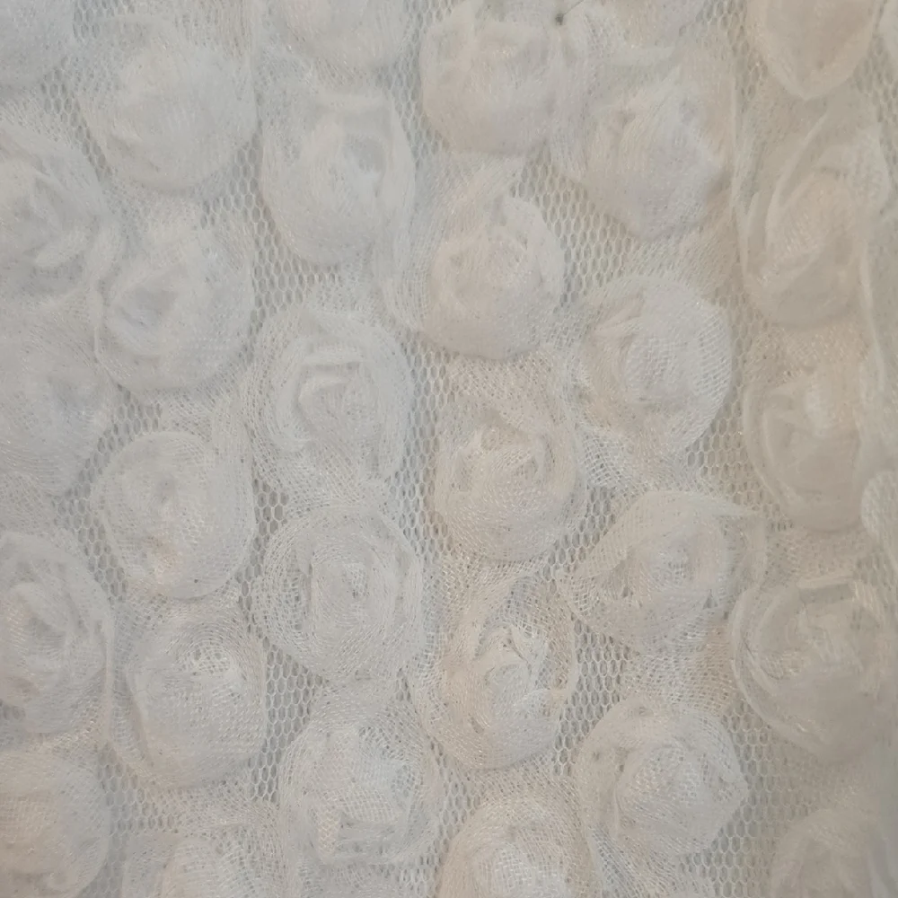 INC International Concepts White Textured Blouse - Picture 3 of 7